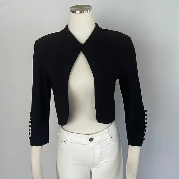 Joesph Ribkoff Bolero Jacket Size 8 - Picture 3 of 13